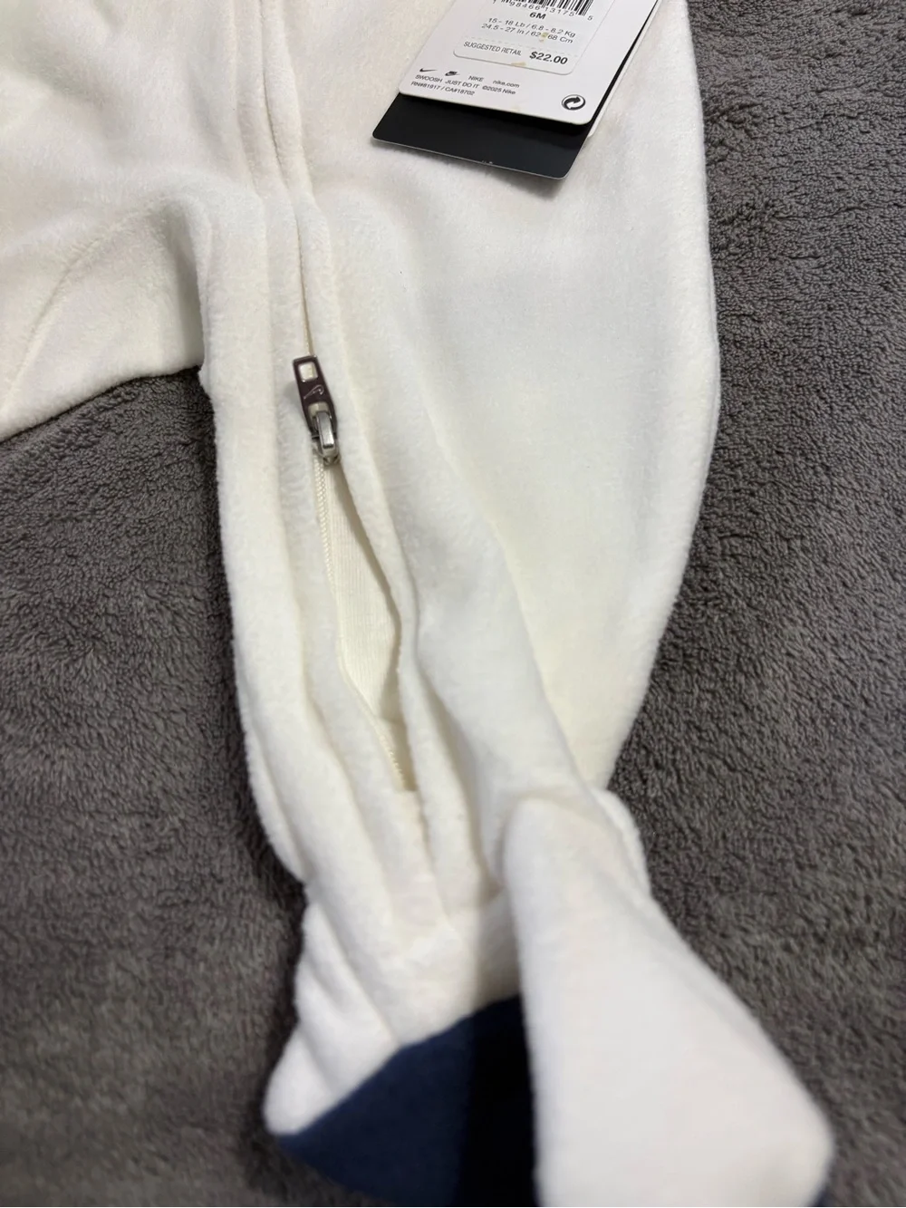 Nike cozy white